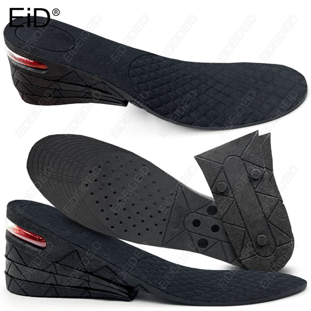 Invisible Height Increase Insoles for Men & Women – 3/5/7/9 cm Adjustable Heel Lift Cushions